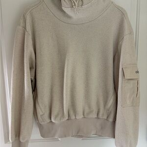 ALO Yoga Cream Sherpa Jacket